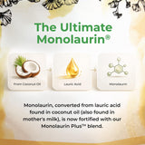 UltraLaurin Inspired Nutrition et extrait de coco, texture granuleuse agréable.