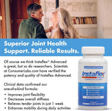 Activité quotidienne: Instaflex Advanced favorise une pratique sportive et une vie active.