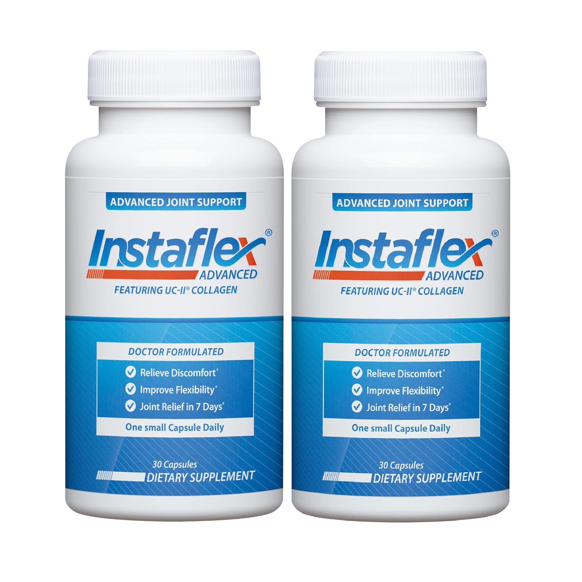 Instaflex Advanced: bouteille gelules, soutien potentiel des articulations pour un quotidien actif.