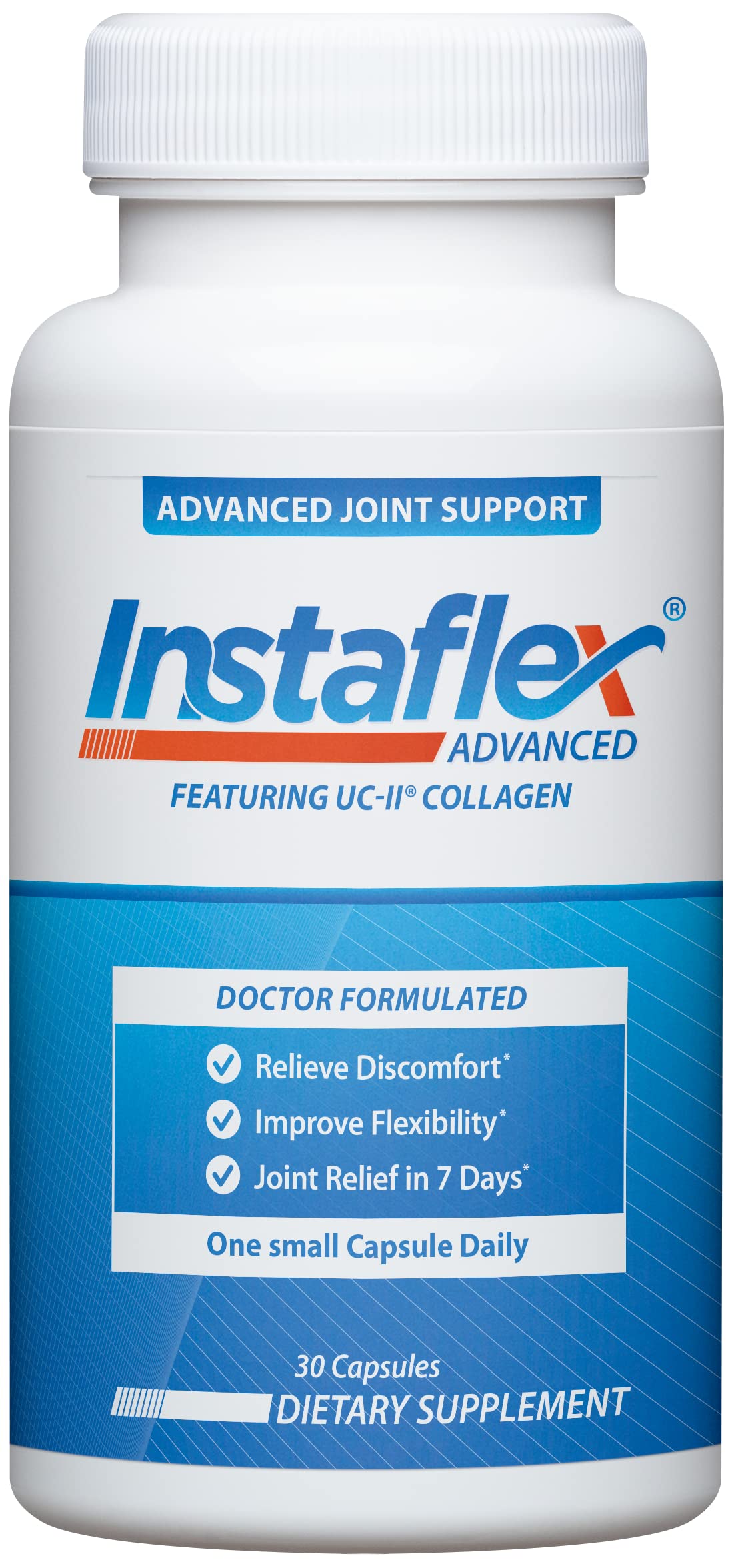 Instaflex Advanced gélules bouteille: soutien des articulations pour une mobilité au quotidien.