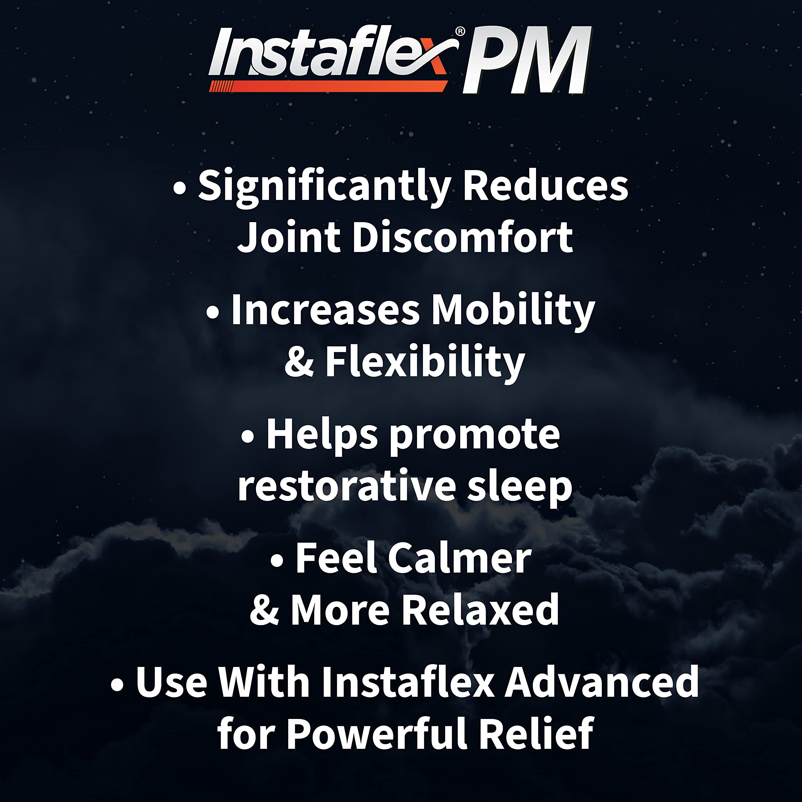 Instaflex PM - gélules faciles à avaler, soutien nocturne des articulations