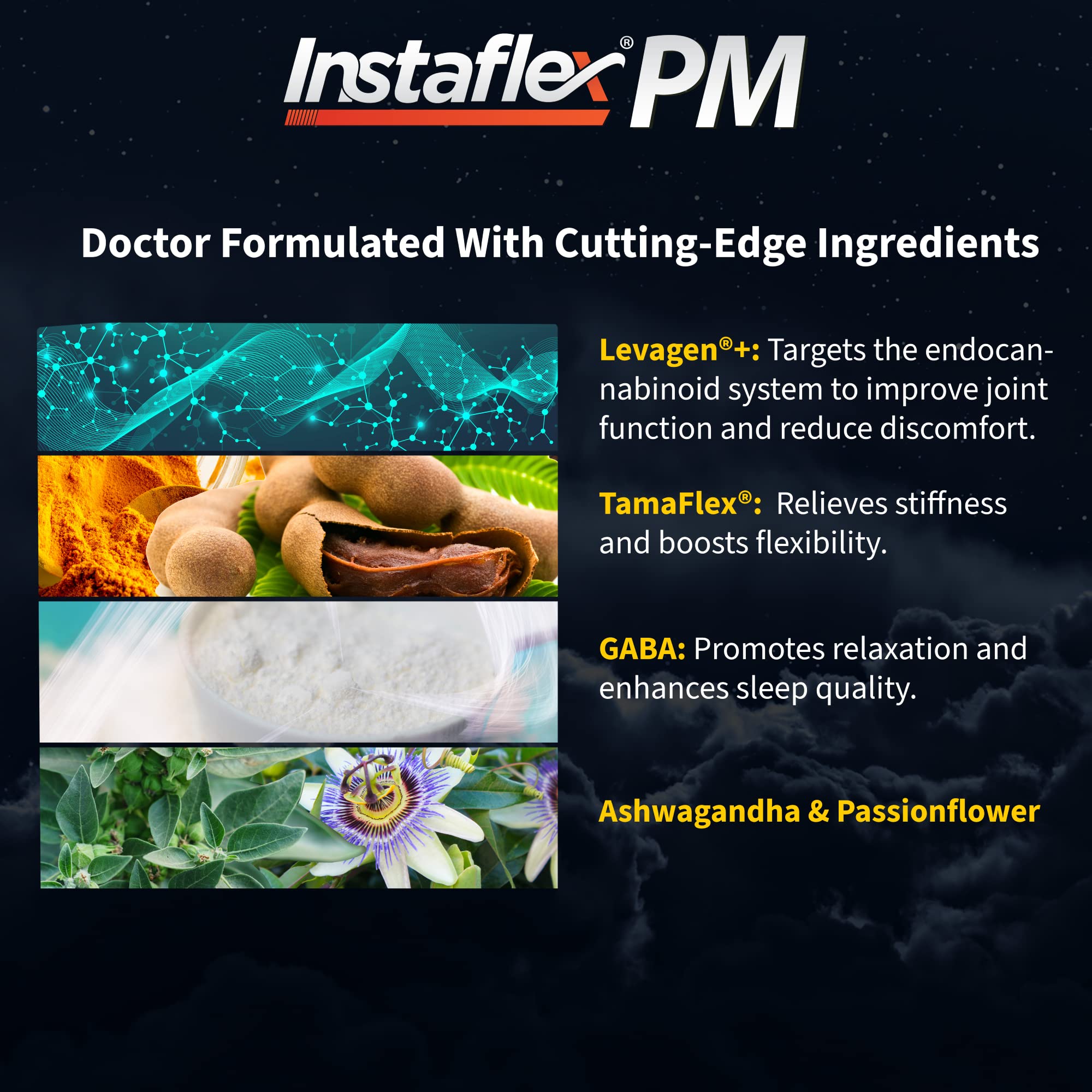 Instaflex PM - personne s endort paisiblement pour un sommeil réparateur