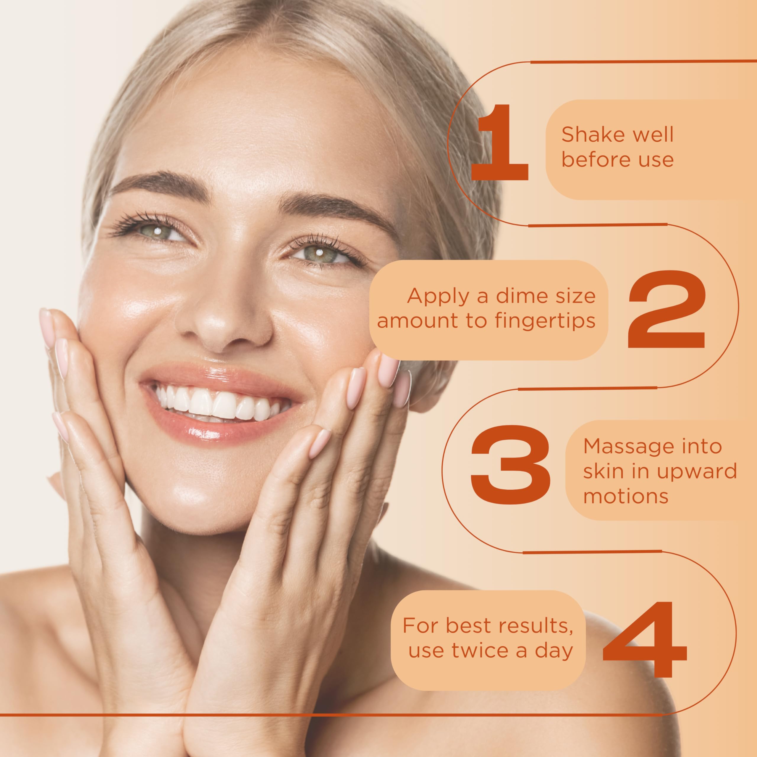 InstaNatural sérum vitamine C avec ferulique, action antioxydante et protection quotidienne