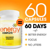Instant Brands Energy Complete – capsules faciles à prendre pour soutenir la vigilance naturellement.