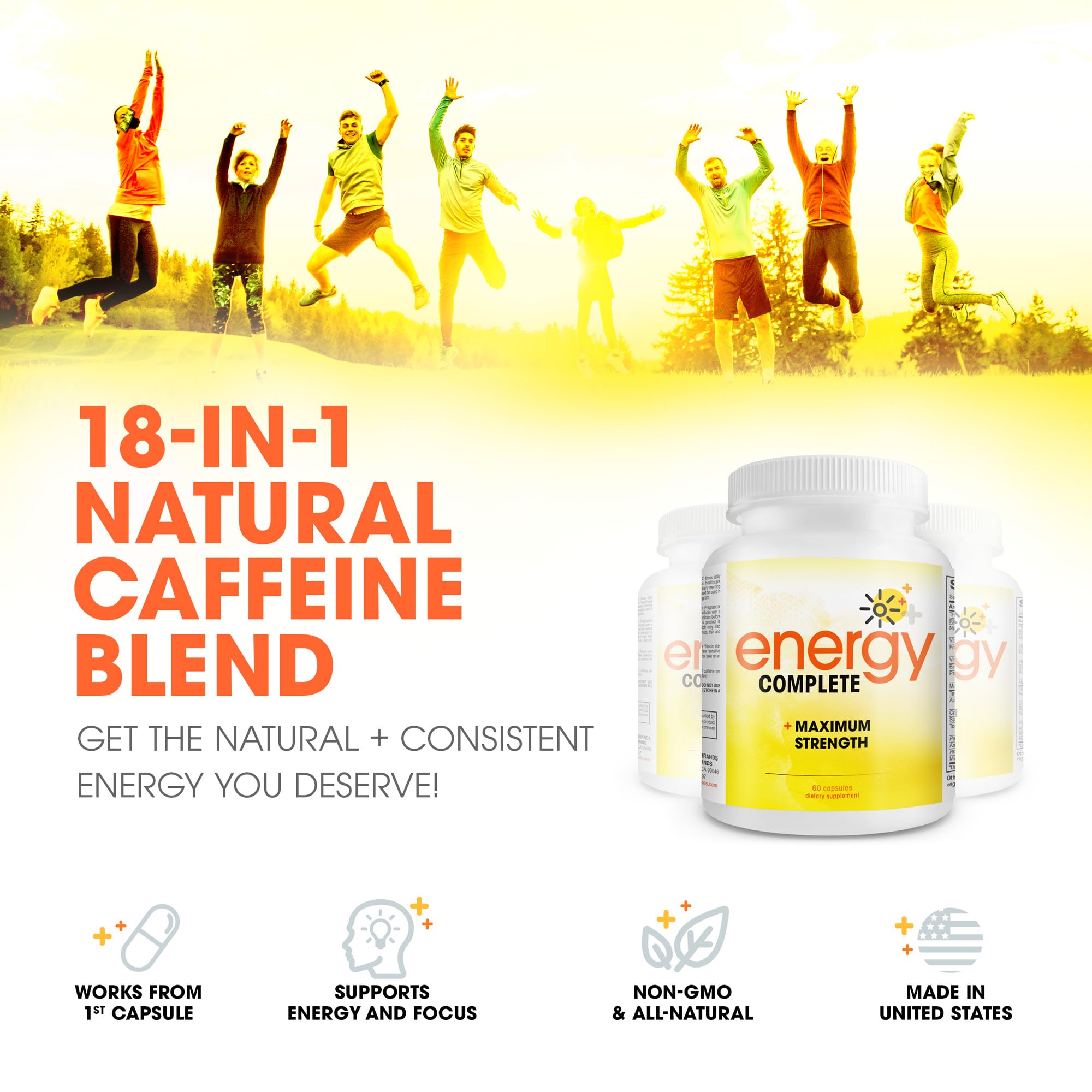 Instant Brands Energy Complete – dose de 24h, énergie libérée progressivement.
