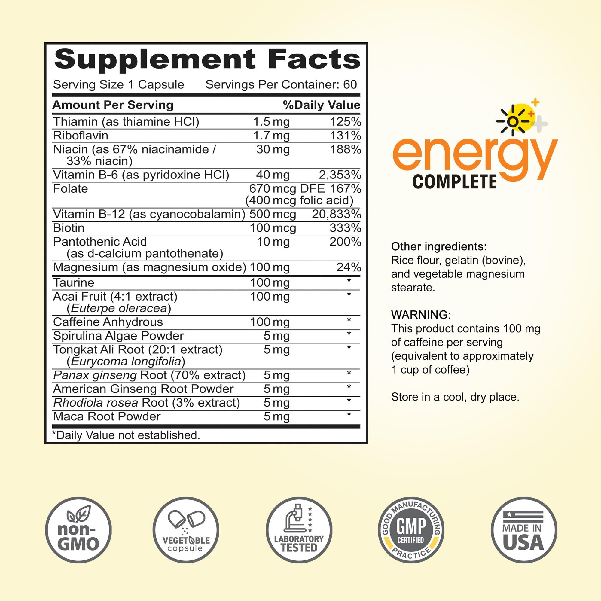 Instant Brands Energy Complete – bouteille pratique à emporter, idéal en voyage et déplacements.