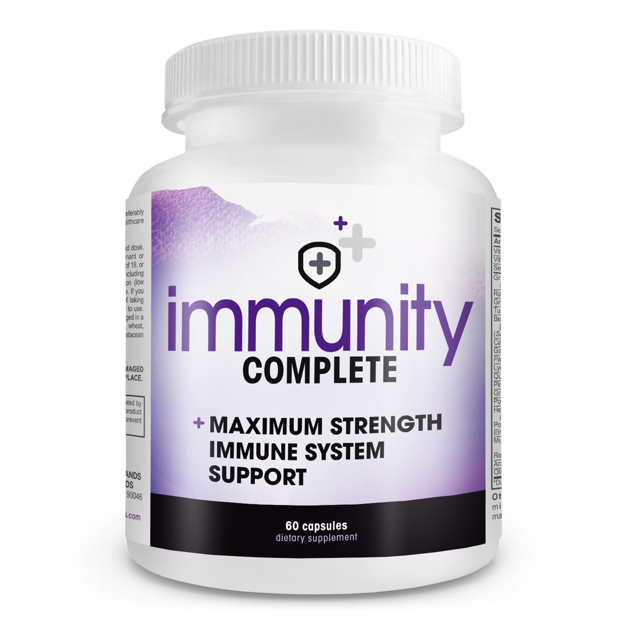 Instant Brands Immunity Complete – Bouteille montrant le produit pour soutien immunitaire au quotidien.