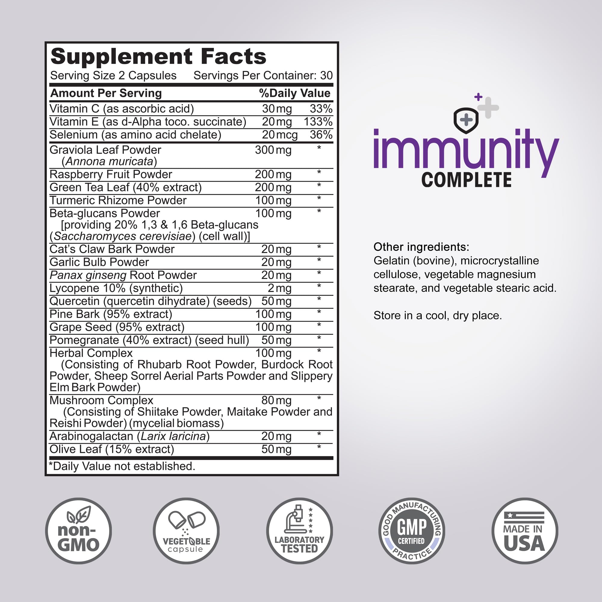 Instant Brands Immunity Complete – Utilisation quotidienne possible pour soutenir l'énergie et l'immunité.