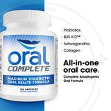 Gélules Oral Complete prêtes à être intégrées dans la routine quotidienne.