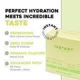 Instant Hydration cuillère-doseur lemon-lime, dose précise pour une hydratation maîtrisée.