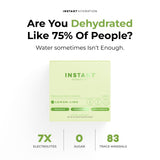 Instant Hydration sachet lemon-lime, préparation pratique sans sucre ajouté.