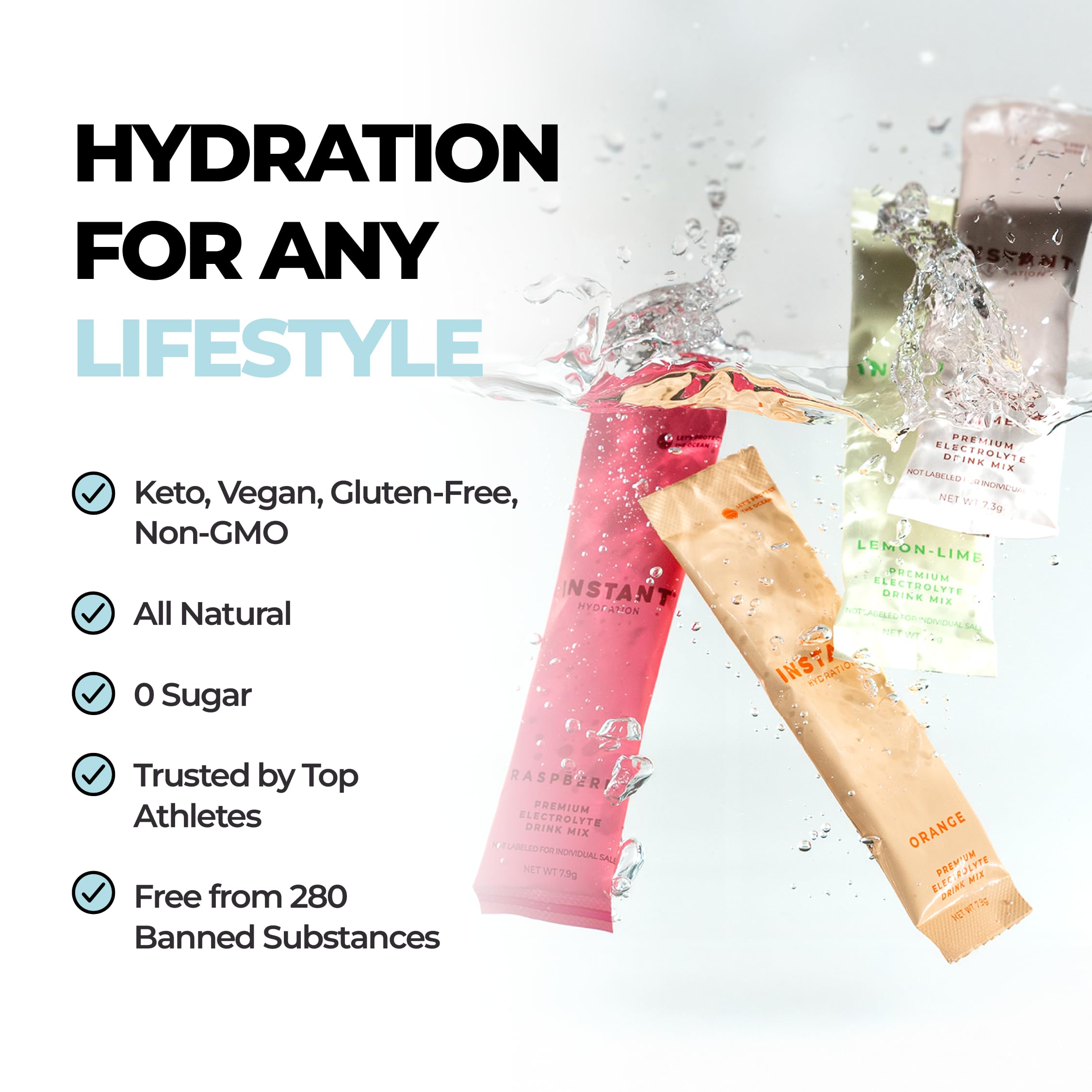Instant Hydration Framboise : hydratation agréable lors de séances intenses.