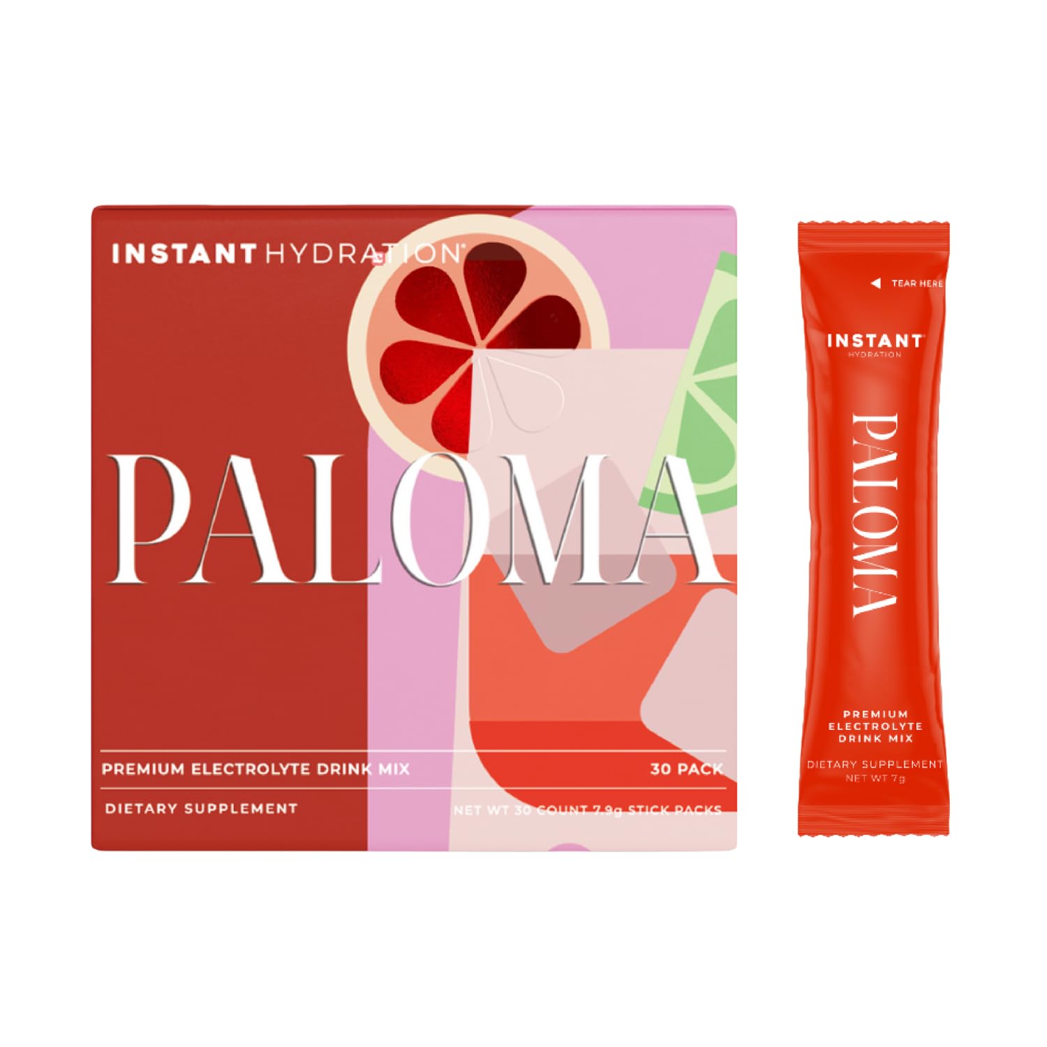 Paloma Instant Hydration – sachet électrolytes pour hydratation efficace et pratique
