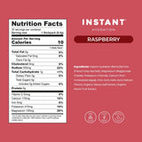Instant Hydration Framboise – boîte compacte et pratique pour le rangement