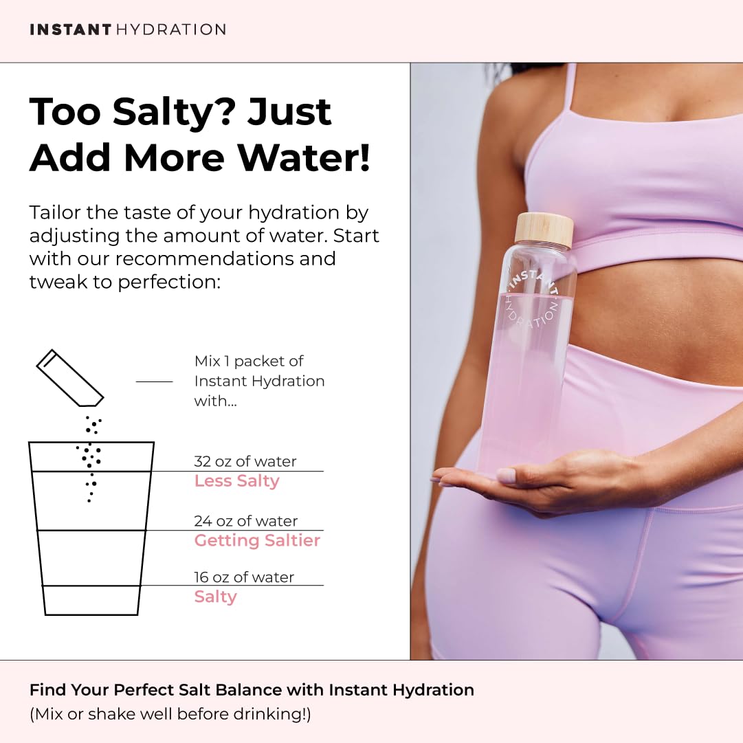 Sel gris et minéraux Instant Hydration, éléments essentiels pour l'hydratation