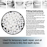 Instant Smile Billy Bob, remodelage rapide à l'eau chaude pour ajustement.