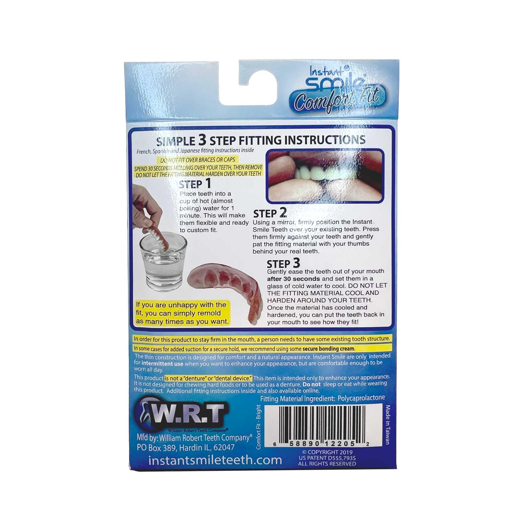 Instant Smile Flex 2pk – utilisation quotidienne discrète et confortable