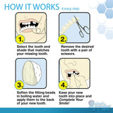 Instant Smile-rendu-sourire-naturel : intégration visuelle convaincante dans la bouche.