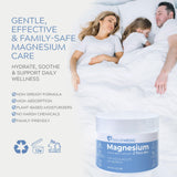 Utilisation familiale avec enfants et adultes grâce à la formule douce d’InsurMedic Crème Magnésium.