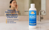 Intact Digest Nutri-Mastic etiquette sur l'etiquette indique un soutien possible à la digestion.