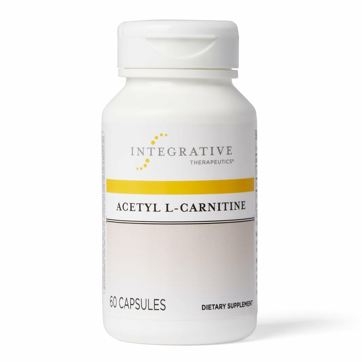 Bouteille Integrative Therapeutics Acetyl L-Carnitine, soutien potentiel énergie cellulaire.