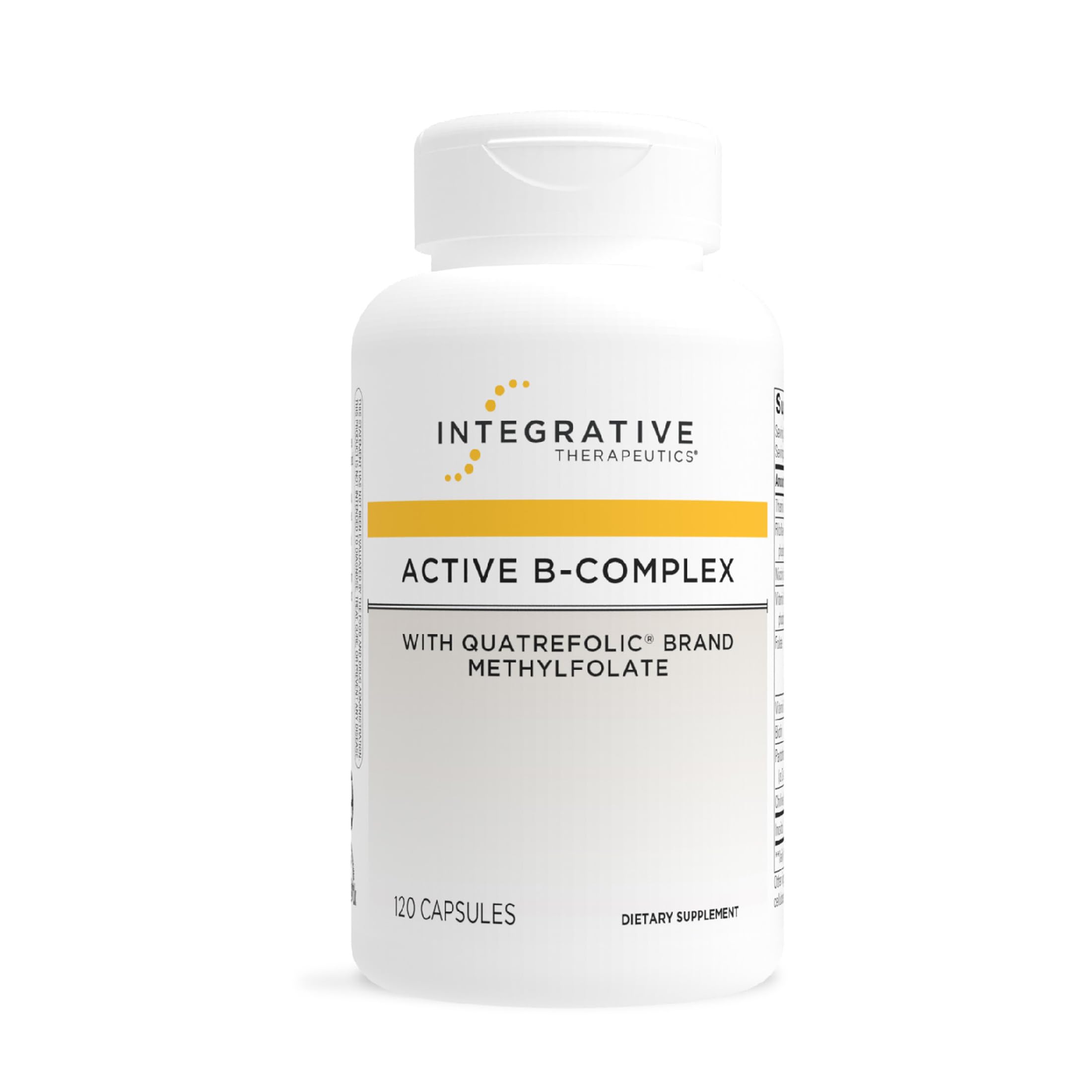 Integrative Therapeutics Active B-Complex – bouteille prête pour énergie quotidienne.