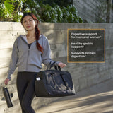 Ingrédients Betaine HCl et pepsine visibles sur l’étiquette