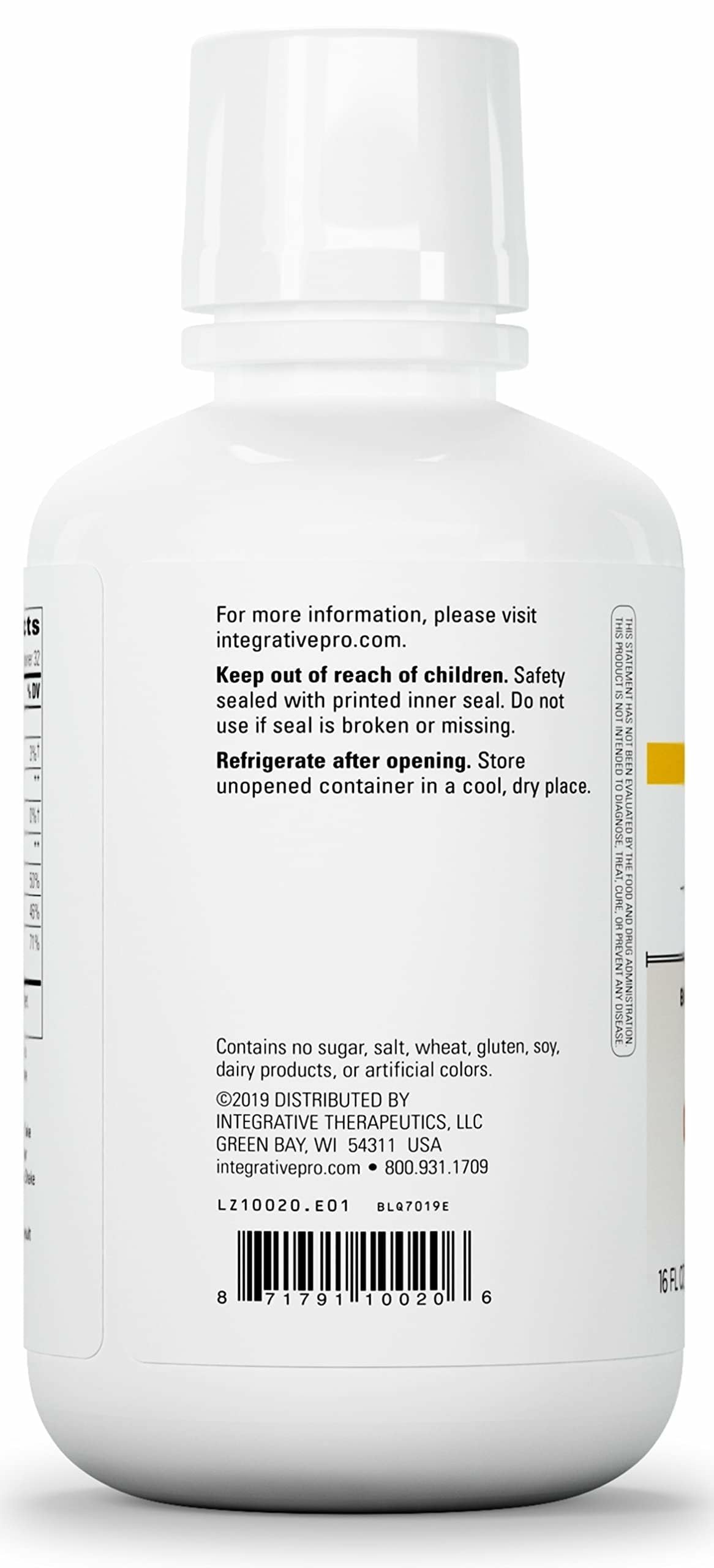 Calcium Magnésium liquide sans sucre ni gluten, intégré facilement à la routine.