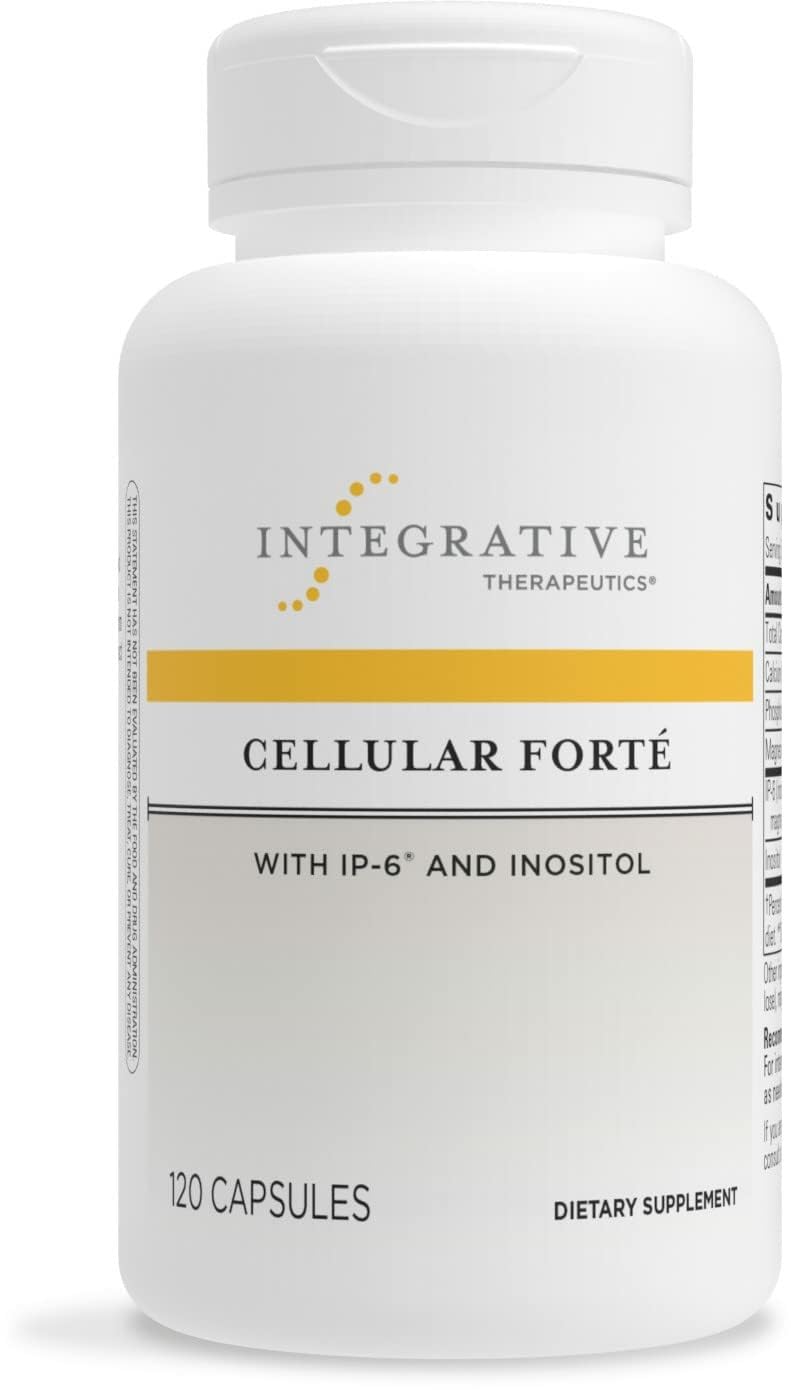 Cellular Forte par Integrative Therapeutics, bouteille visible, soutien potentiel du système immunitaire.