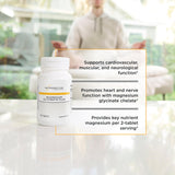 Duo Integrative Therapeutics: Cortisol Manager et Magnesium Glycinate Plus, soutiens potentiels pour le stress et le cœur.