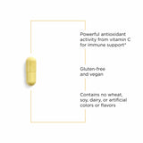 Integrative Therapeutics étiquette sans gluten et vegan – choix adapté pour régimes.