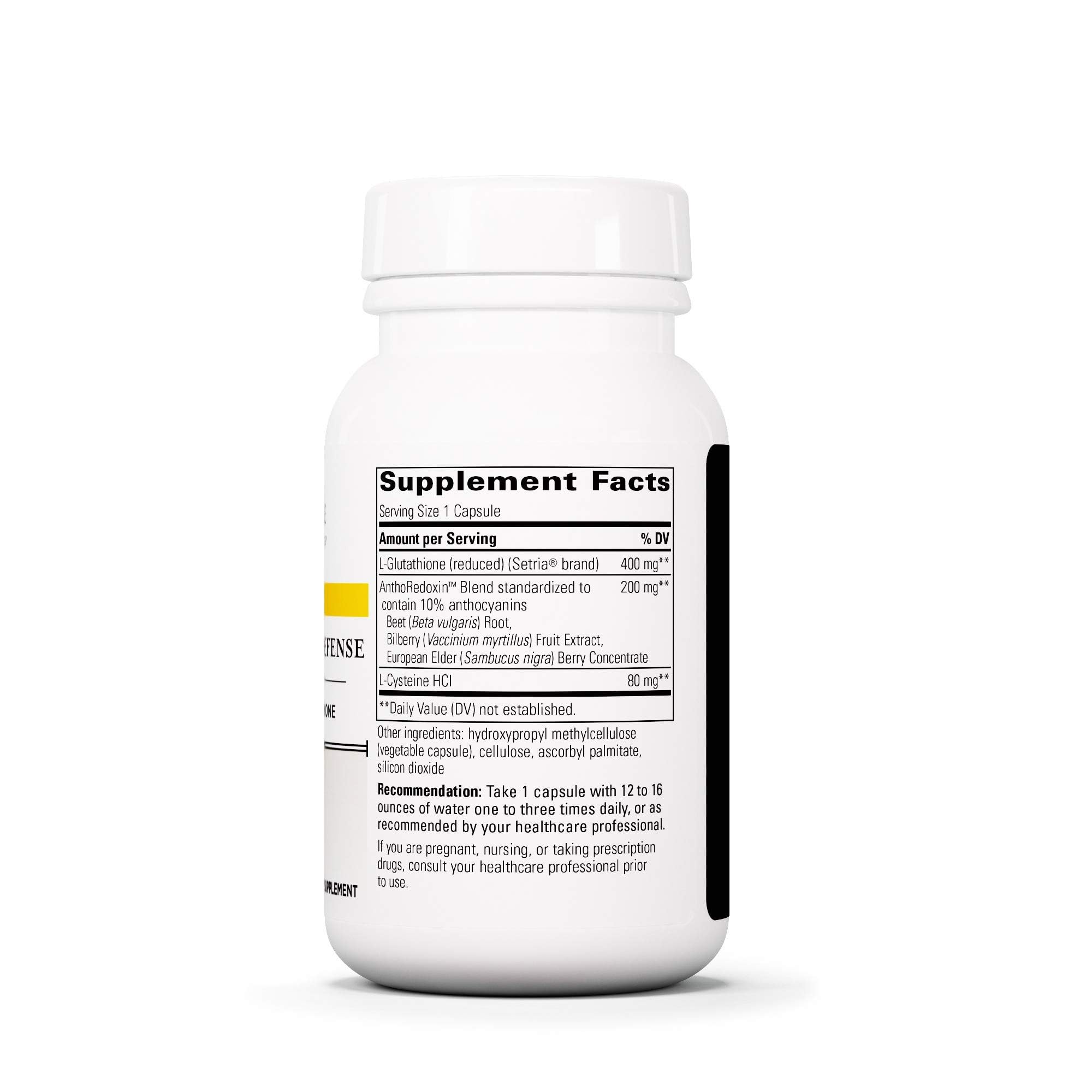 Mélange botanique d’anthocyanines présent dans Glutathione Cell Defense.