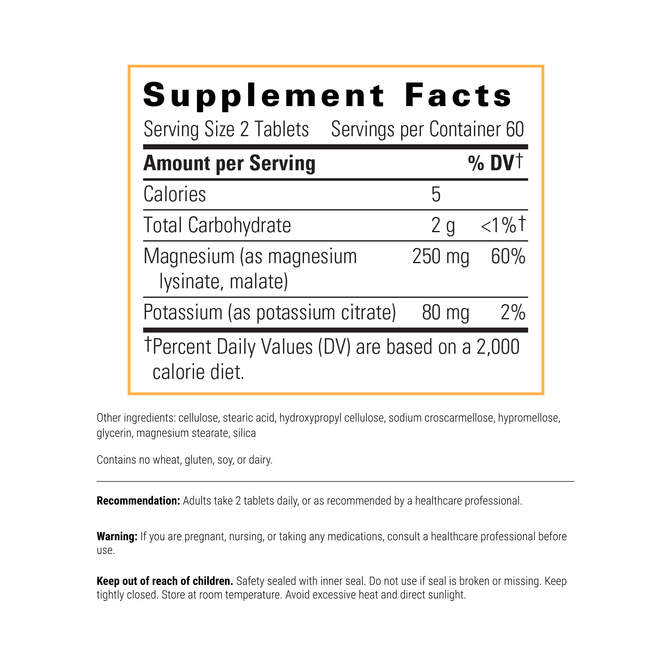Integrative Therapeutics Krebs Magnésium Potassium Complex - étui: rangement pratique et intégration facile dans la routine