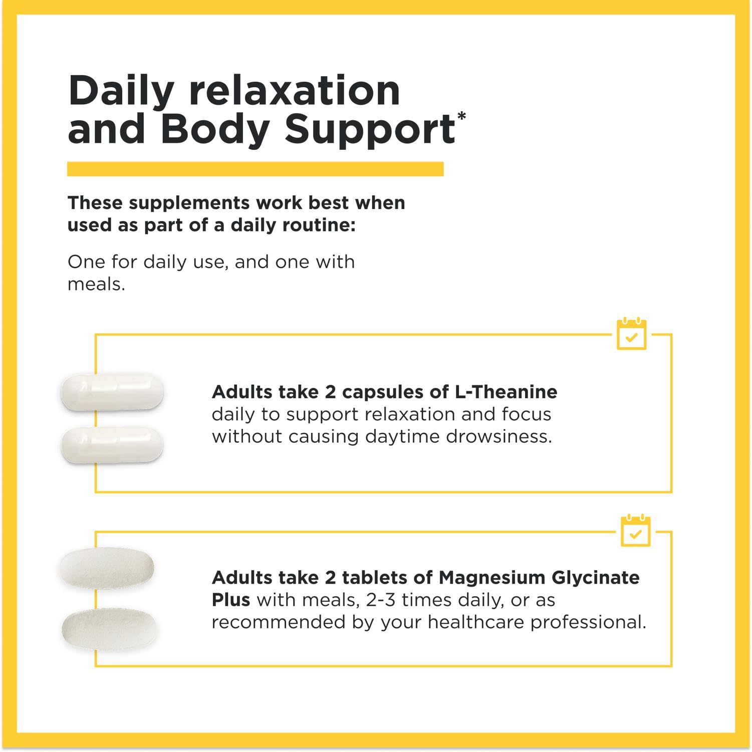 Integrative Therapeutics L-Theanine, détail étiquette, bien-être potentiel et simplicité d'utilisation.