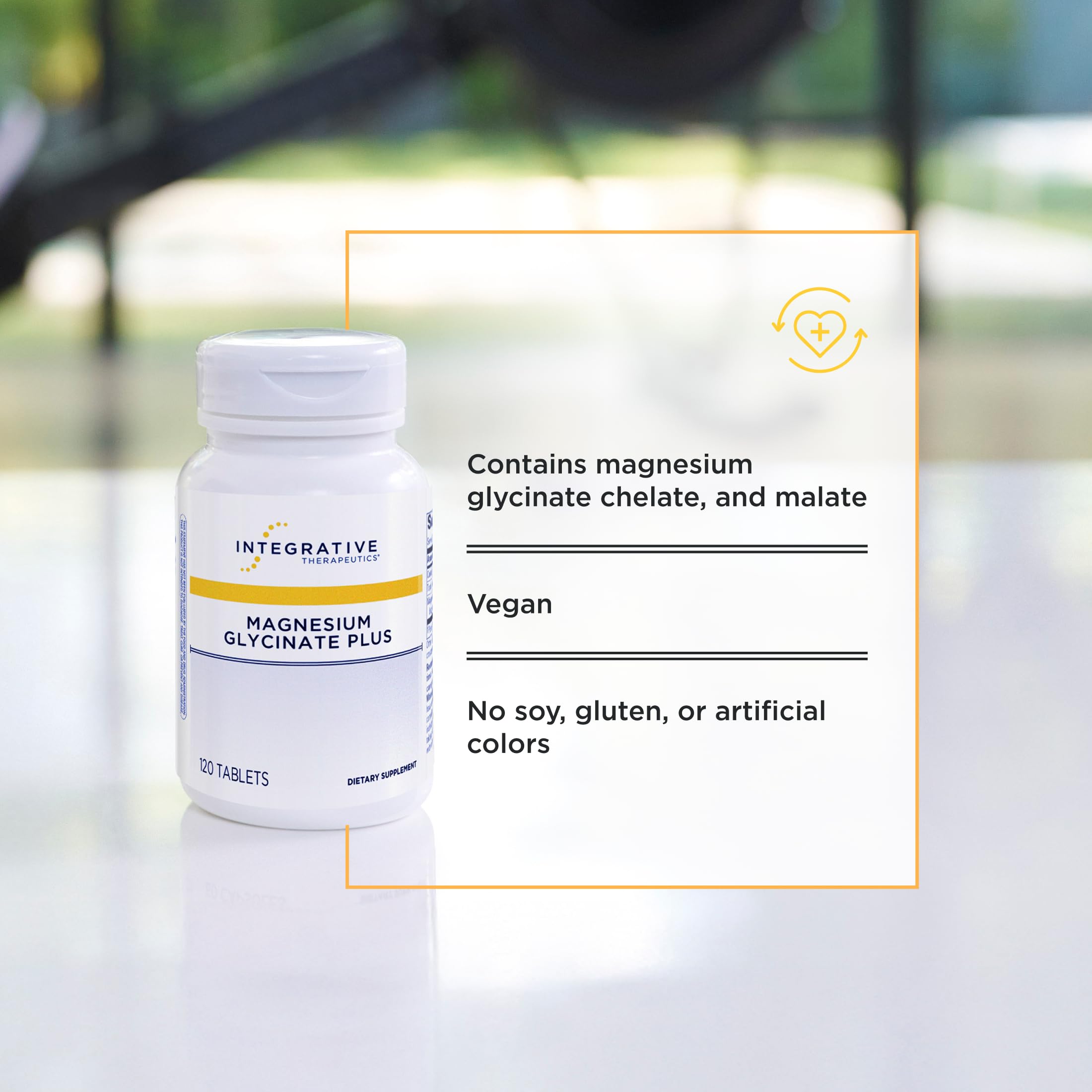 Integrative Therapeutics Magnésium Glycinate Plus — gélules; option pratique pour routines quotidiennes
