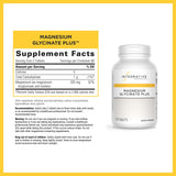 Integrative Therapeutics Magnésium Glycinate Plus — tablettes; apport en magnésium utile pour l’organisme