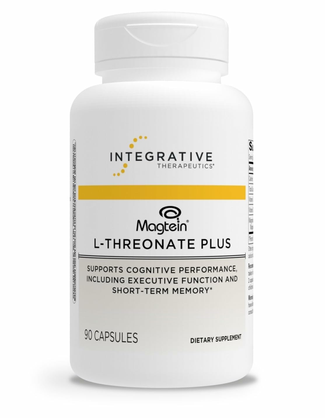 Intégrative Therapeutics Magtein L-Thréonate Plus — bouteille pour le soutien cognitif quotidien