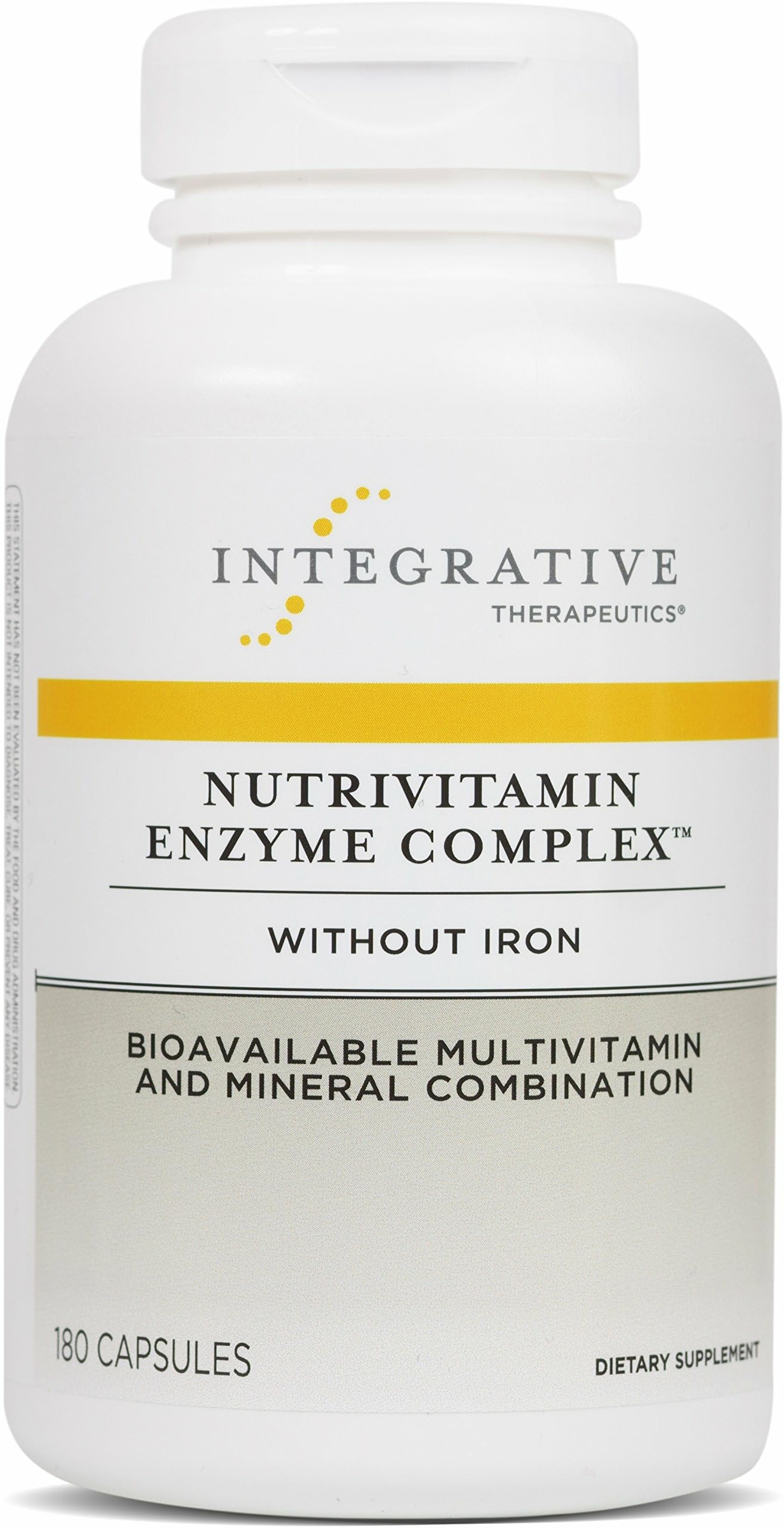 NutriVitamin Enzyme Complex d'Integrative Therapeutics — bouteille, soutien digestion quotidienne