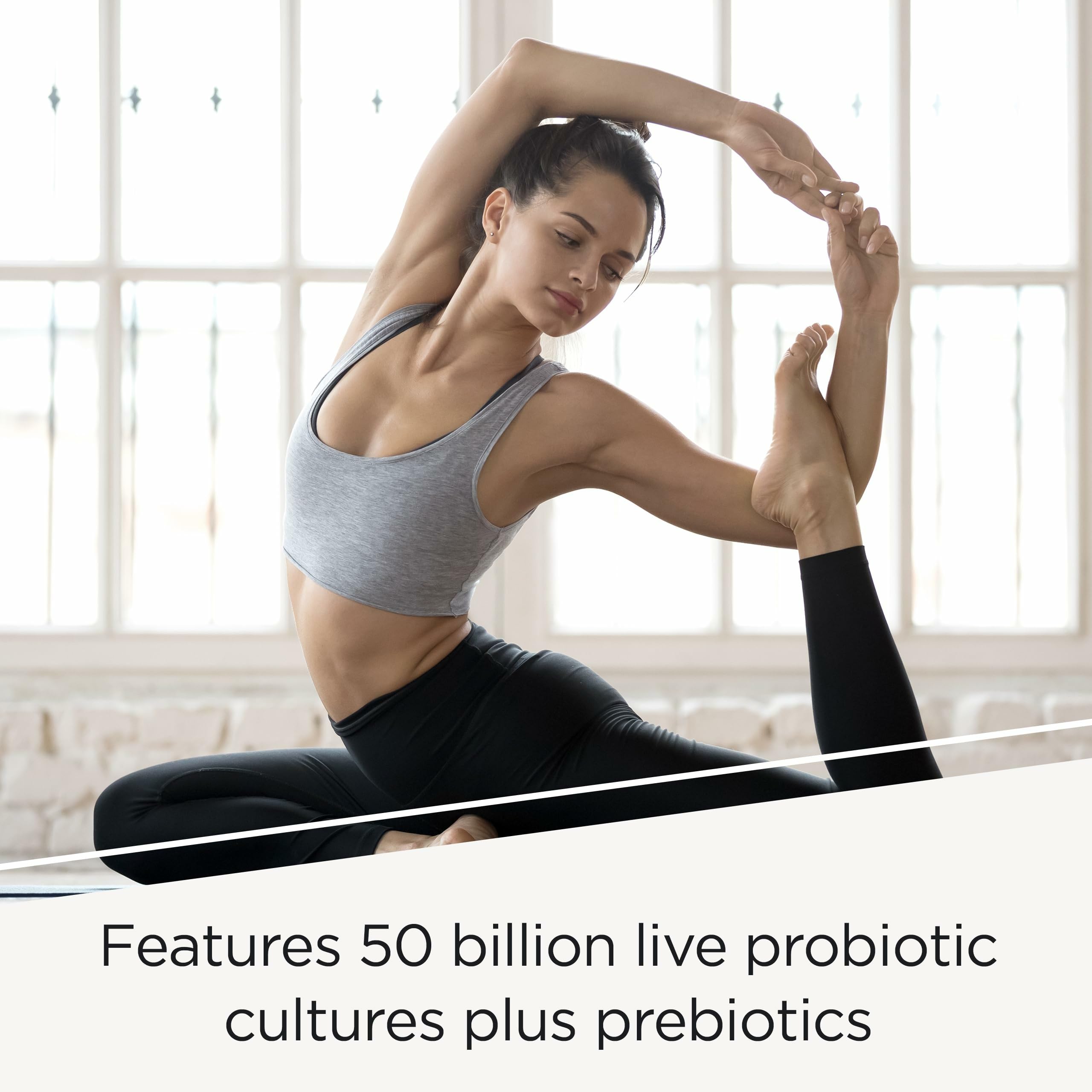 Capsules Pro-Biome alignées, faciles à prendre au quotidien.