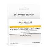 Boîte Integrative Therapeutics Probiotic Pearls Advantage prête à être utilisée, pratique à ranger.