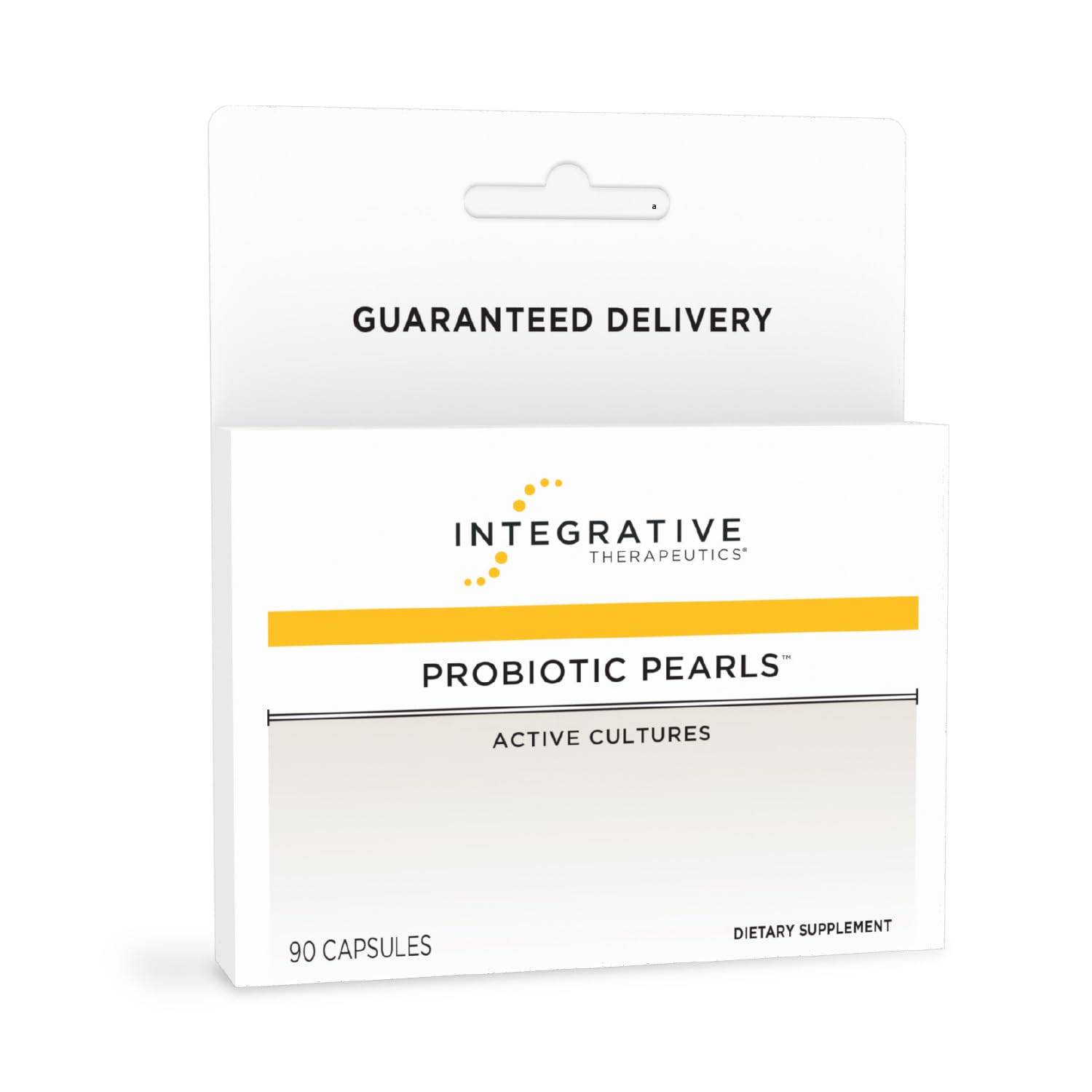 Integrative Therapeutics Probiotic Pearls – flacon pour soutien digestif quotidien.