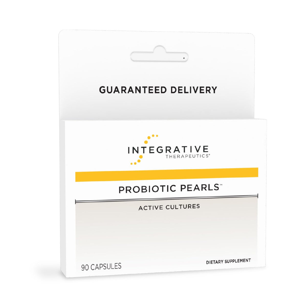 Integrative Therapeutics Probiotic Pearls – flacon pour soutien digestif quotidien.