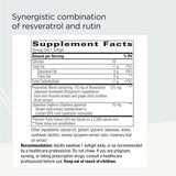 Integrative Therapeutics Resveratrol Ultra HP – Emballage et traçabilité clairs.