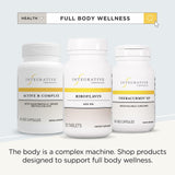 Integrative Therapeutics Riboflavin — présentation claire du dosage quotidien.
