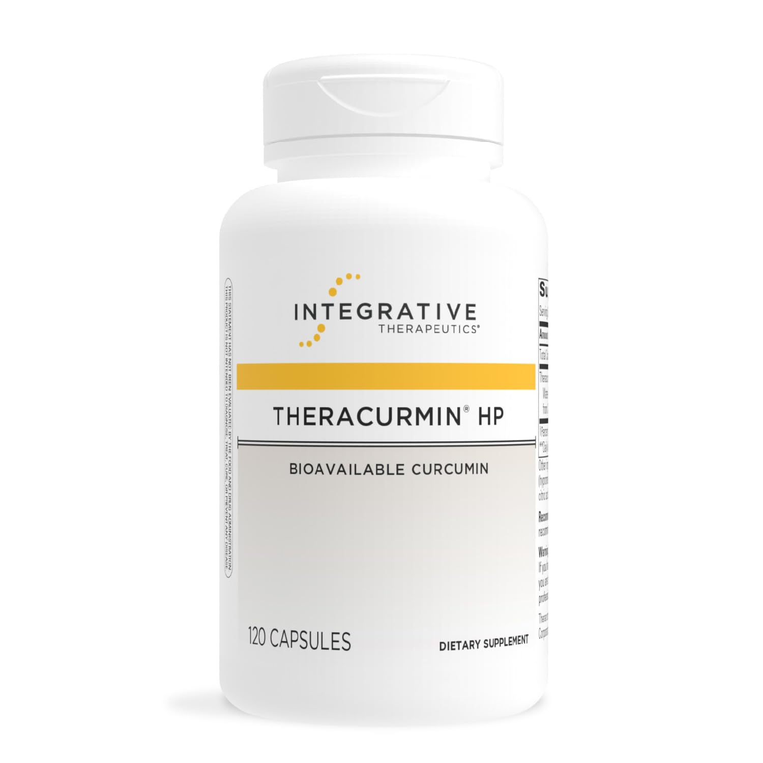 Capteurs Theracurmin HP: capsules Integrative Therapeutics, récupération musculaire après l'effort.