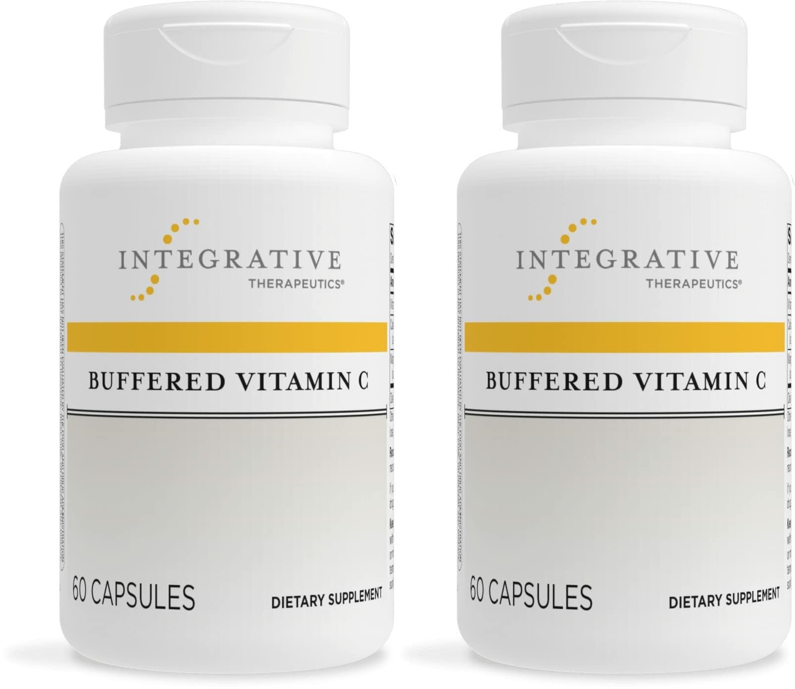 Bouteille Integrative Therapeutics Vitamine C tamponnée, soutien antioxydant potentiel au quotidien
