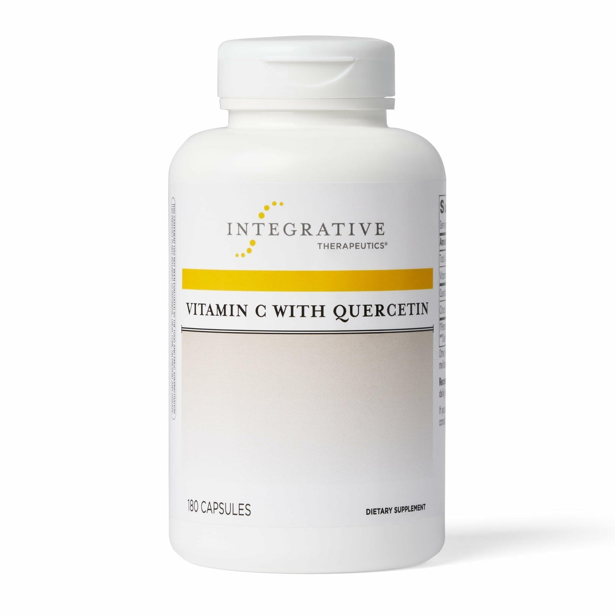 Integrative Therapeutics Vitamine C Quercétine – bouteille prête au quotidien.