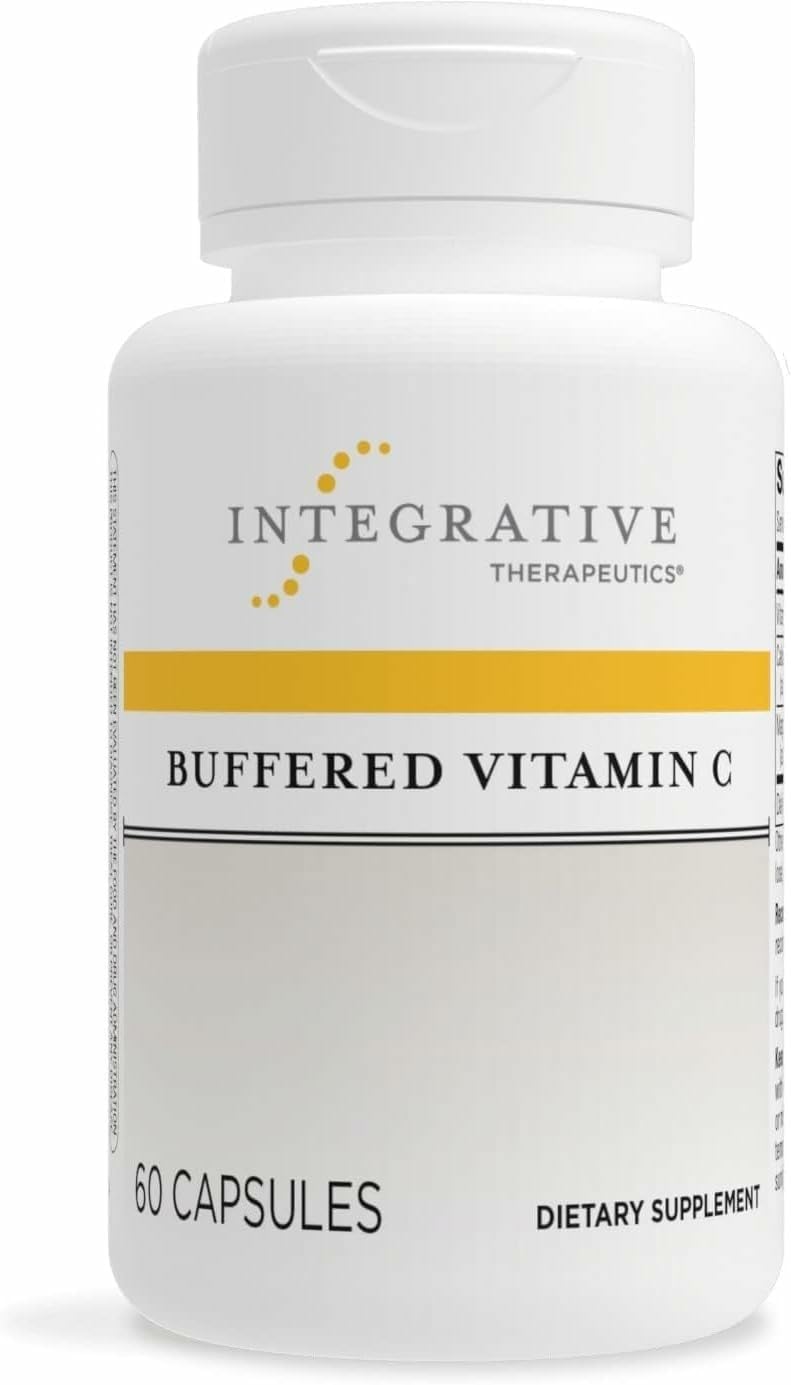 Vitamine C tamponnée Integrative Therapeutics — capsule antioxydante pour le quotidien.