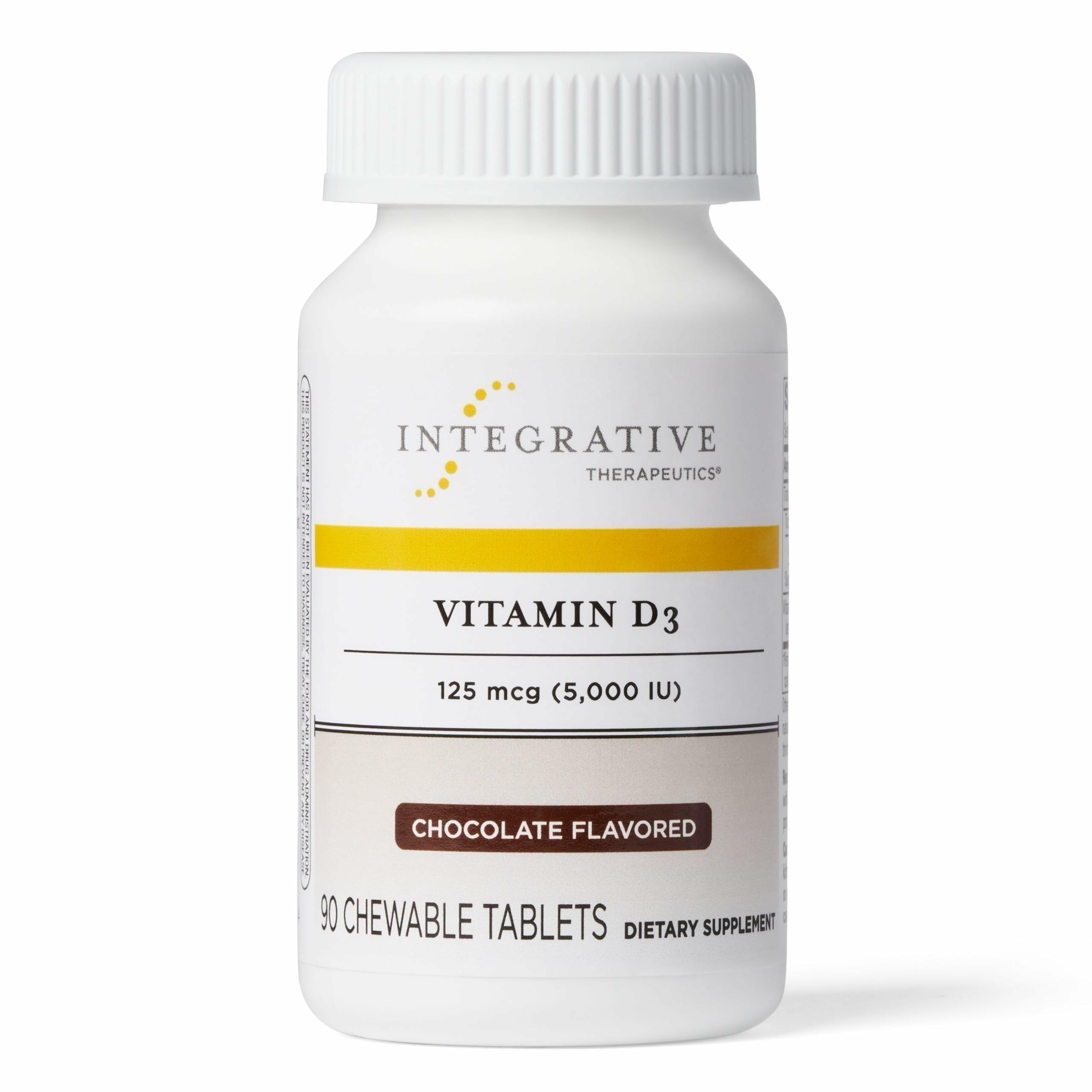 Vitamine D3 125 mcg Integrative Therapeutics – bouteille pratique pour l’apport quotidien