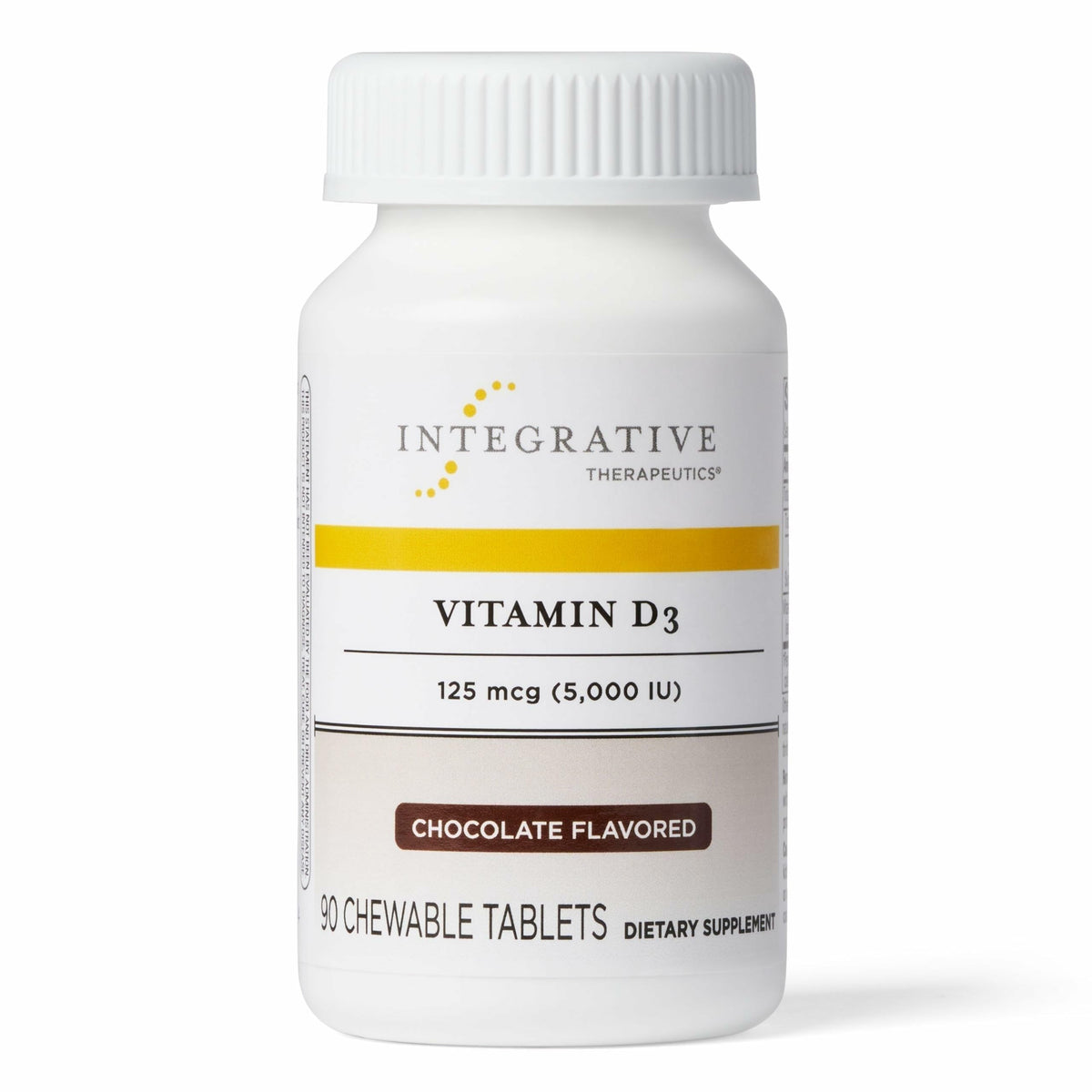 Vitamine D3 125 mcg Integrative Therapeutics – bouteille pratique pour l’apport quotidien